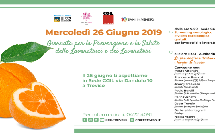  Evento a Treviso: prevenzione e salute